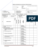 Formulir Pemberian Informasi Dan Edukasi Terintegrasi