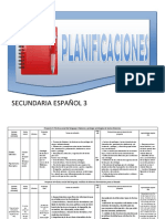 Planeación 3° Segundo Trimestre