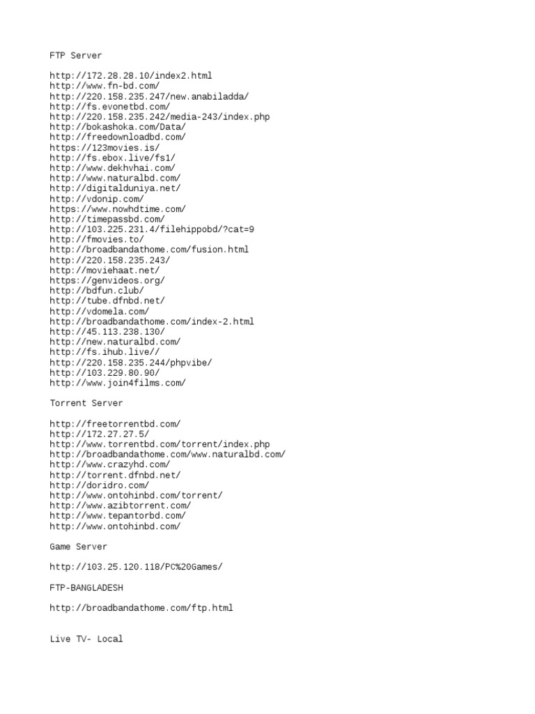 All FTP Site | PDF