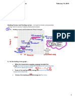 Heating vs. Cooling Curve Notes