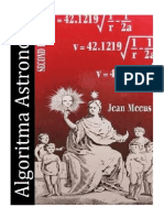 Buku Algoritma Astronomi - Karangan Jean Meeus PDF