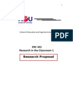 Asgn_ERC431_Research in the Classroom 1_Jan2019