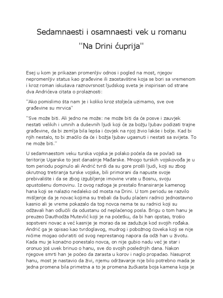 Esej | PDF