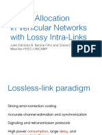 11 Power Allocation in Vehicular Networks With Lossy Intra-Links