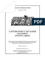 Capture-Effect Localizer 14-Element Antenna Array: Operations & Maintenance Manual