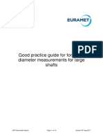 Good Practice Guide For Form and Diameter Measurements For Large Shafts