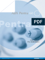 ABX Pentra 60 User Manual PDF