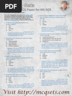 MS DOS Multiple Choice Questions