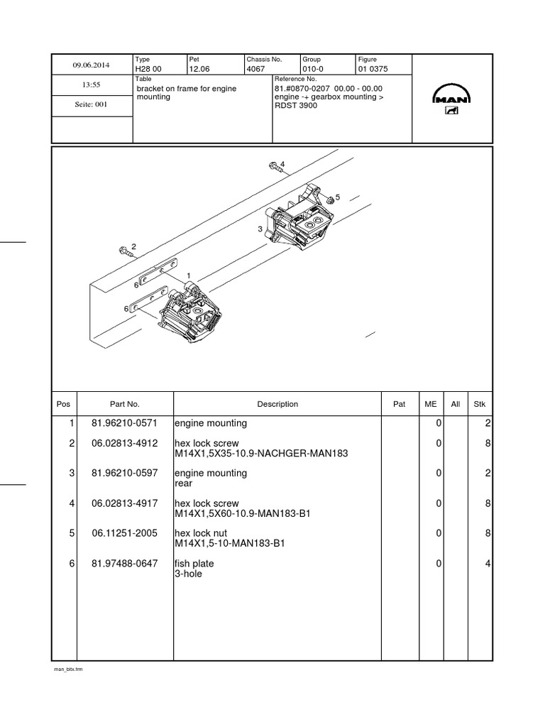 0100 Engine Mounting | PDF | Automotive Technologies | Automotive Industry