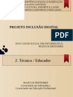 Projeto Inclusão Digital Com Idosos.