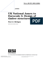 UK National Annex To Eurocode 5: Design of Timber Structures