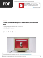 Tinder Ganha Versão Para Computador; Saiba Como Usar _ Superinteressante