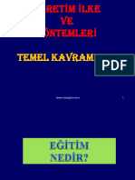 Öğretim Yöntem Tek 11