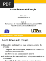 Aula 11 - Acumuladores de Energia