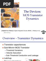 The Devices:: MOS Transistor Dynamics