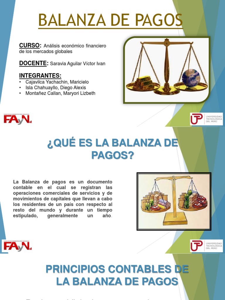 Balanza de Pagos | PDF | Balance de pagos | Tipo de cambio