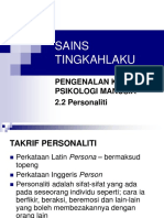 1.3 Personaliti