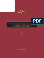 (Major Conservative and Libertarian Thinkers 1) Robin E. R. Bunce, R. E. R. Bunce, John Meadowcroft - Thomas Hobbes (Major Conservative and Libertarian Thinkers, Vol. 1)  -Continuum International Publ.pdf