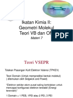 Materi 7 - Ikatan Kimia II