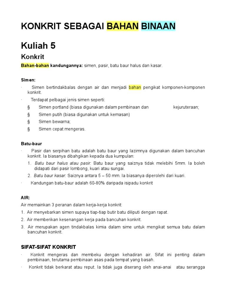 Nota Kayu & Keluli | PDF