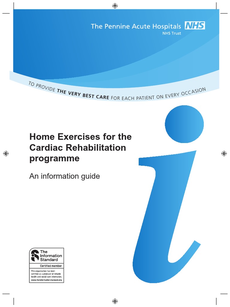 702 Home Exercises Cardiac Rehabilitation Programme Pdf Pdf Walking