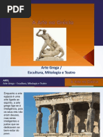 Arte Grega Escultura, Mitologia e Teatro