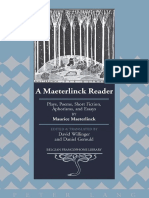 Maeterlinck, Maurice - A Maeterlinck Reader (Lang, 2011) PDF