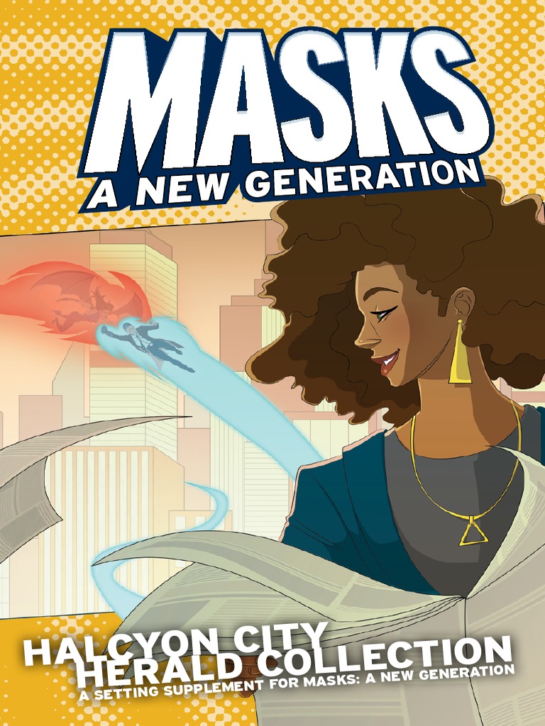 Masks Halcyon City Herald Collection PDF Supernatural Paranormal