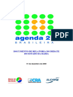 Agenda 21 Bahia Relatoria Debates