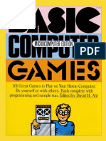 Basic Computer Games Microcomputer Edition PDF