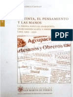 Machuca - La Tinta, El Pensamiento y Las Manos. La Prensa Popular Anarquista