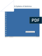 To Check Updates of Antivirus: Right Click Virus Scan Icon