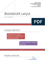 Biostatistik Lanjut 2015