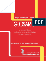 Glosario: Terminología Básica Empleada en El Campo Investigativo Del Diseño de Vestuario.