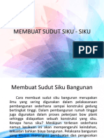 Membuat Sudut Siku - Siku