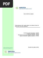Nota Técnica ANVISA 2016
