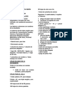 Lista de Útiles 2° Grado Primaria M.P.D.B.