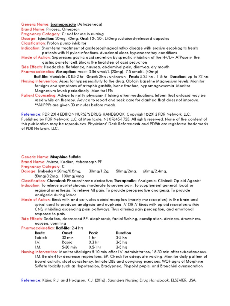 For Drug Recitation 1 | PDF | Nonsteroidal Anti Inflammatory Drug ...