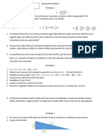 Examen Matemáticas Prepa