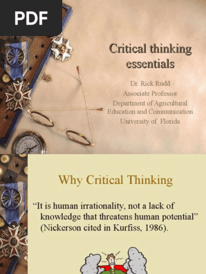 Critical Thinking
