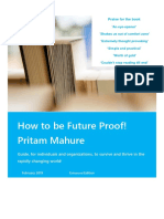 How to Be Future Proof - 2019 - Pritam Mahure