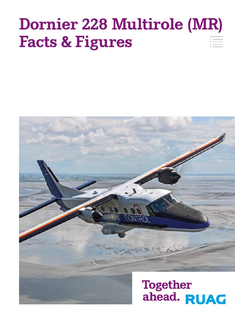 Dornier 228 PDF | PDF | Cargo | Aircraft