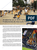 Academias ao ar livre carecem de orientação profissional