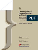 Limites Jurídicos de La Publicidad en España PDF