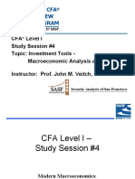 CFA Level I SS4 2005 - MacroEconomic