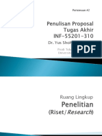 01 Penulisan Proposal Tugas Akhir