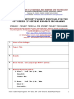SPP 42 Series Stream C Proposal Format