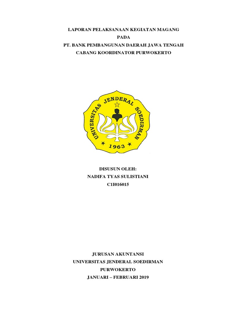 Laporan Pelaksanaan Kegiatan Magang | PDF