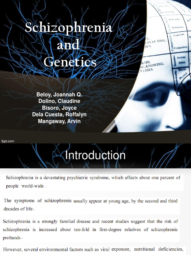 Schizophrenia and Genetic Factors | PDF | Schizophrenia | Gene