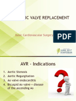 The Aortic Valve Replacement: Basic Cardiovascular Surgery Skills